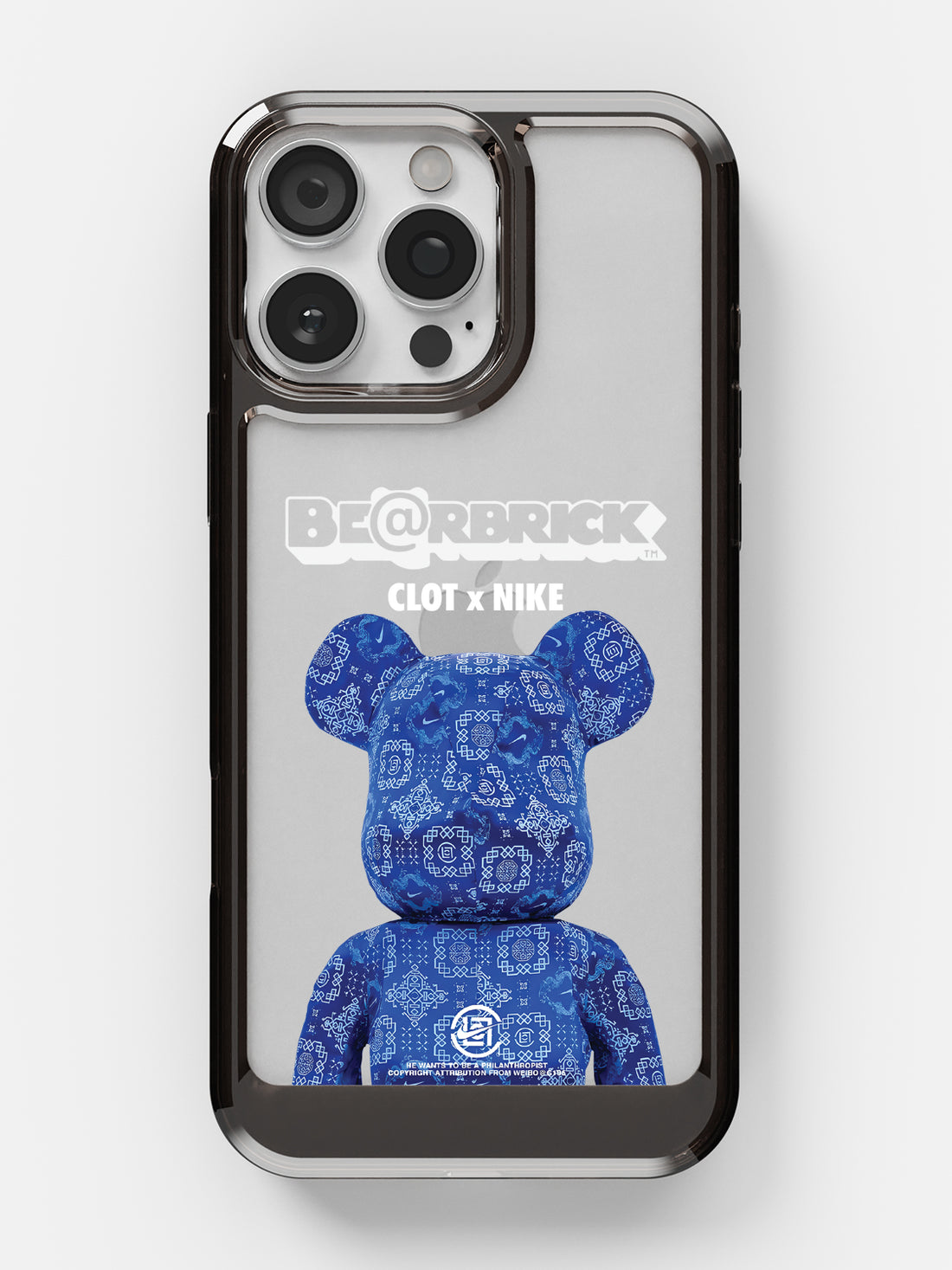 Bearbricks Case - iPhone 16 Pro (Blue)