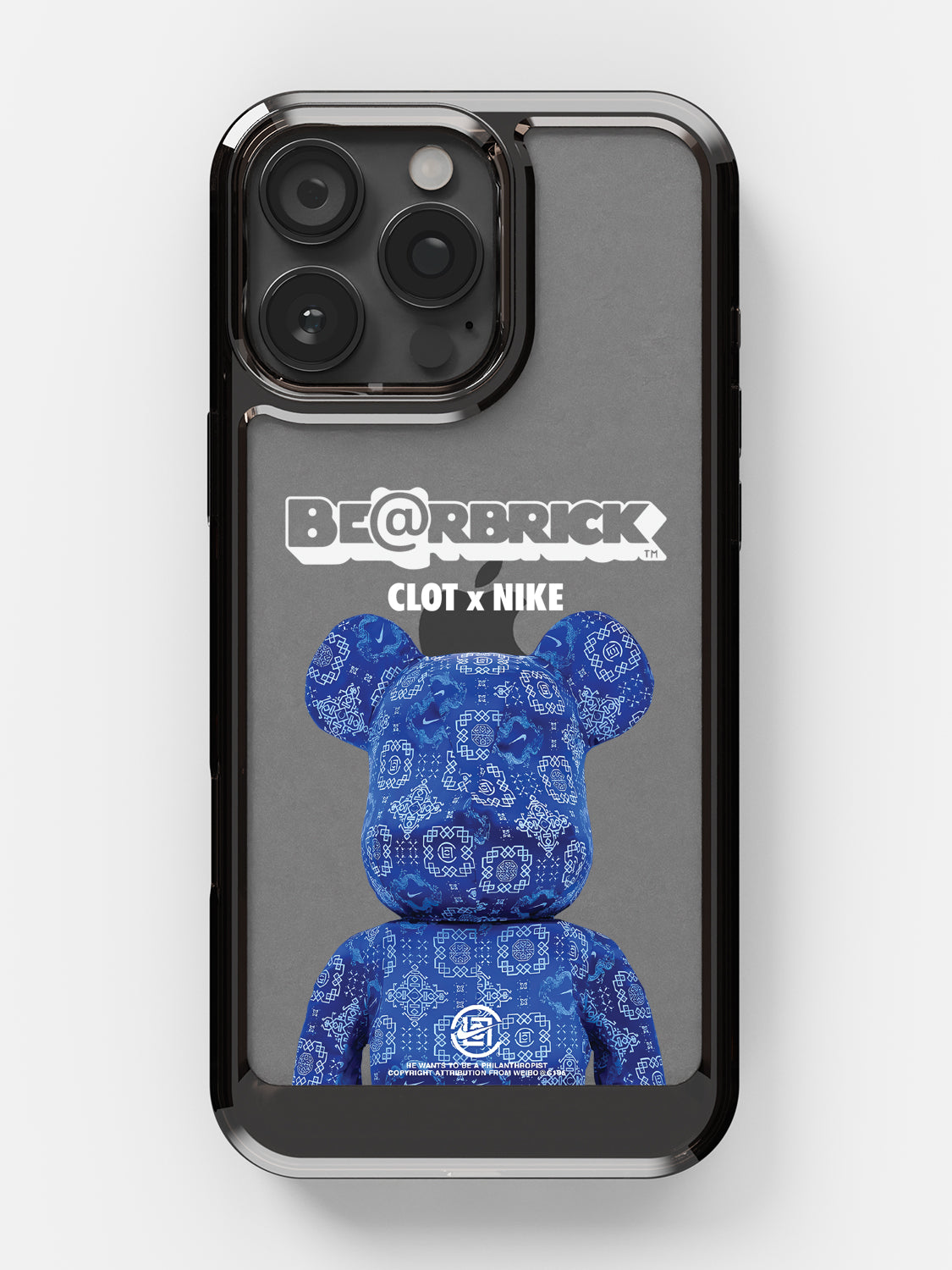 Bearbricks Case - iPhone 16 Pro (Blue)