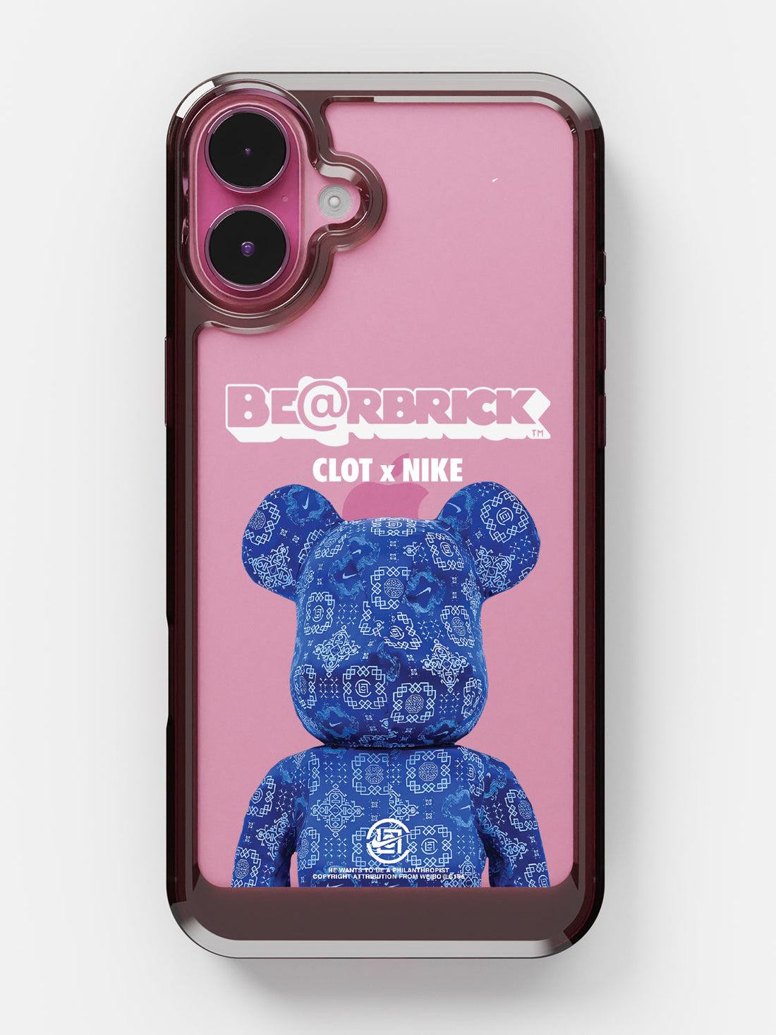 Bearbricks Case - iPhone Air (Blue)