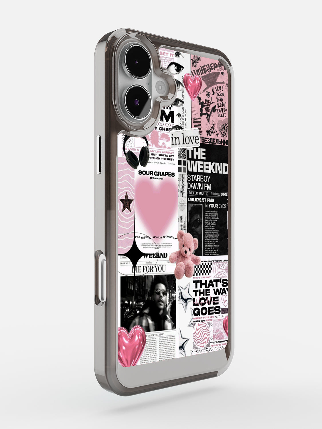 Starboy Clear Case - iPhone 17 (Black)