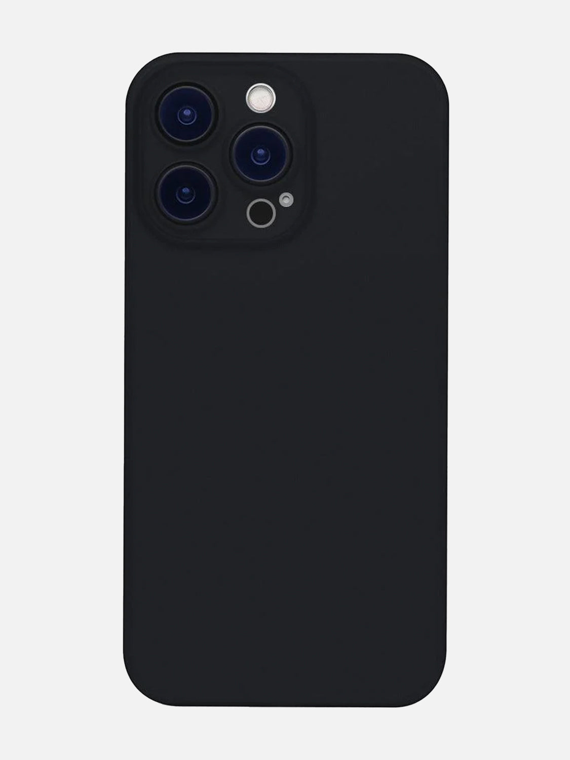 Ultra Thin Matte Clear Case - iPhone 13 Pro (Black)