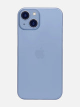 Ultra Thin Matte Clear Case - iPhone 13 (Blue)