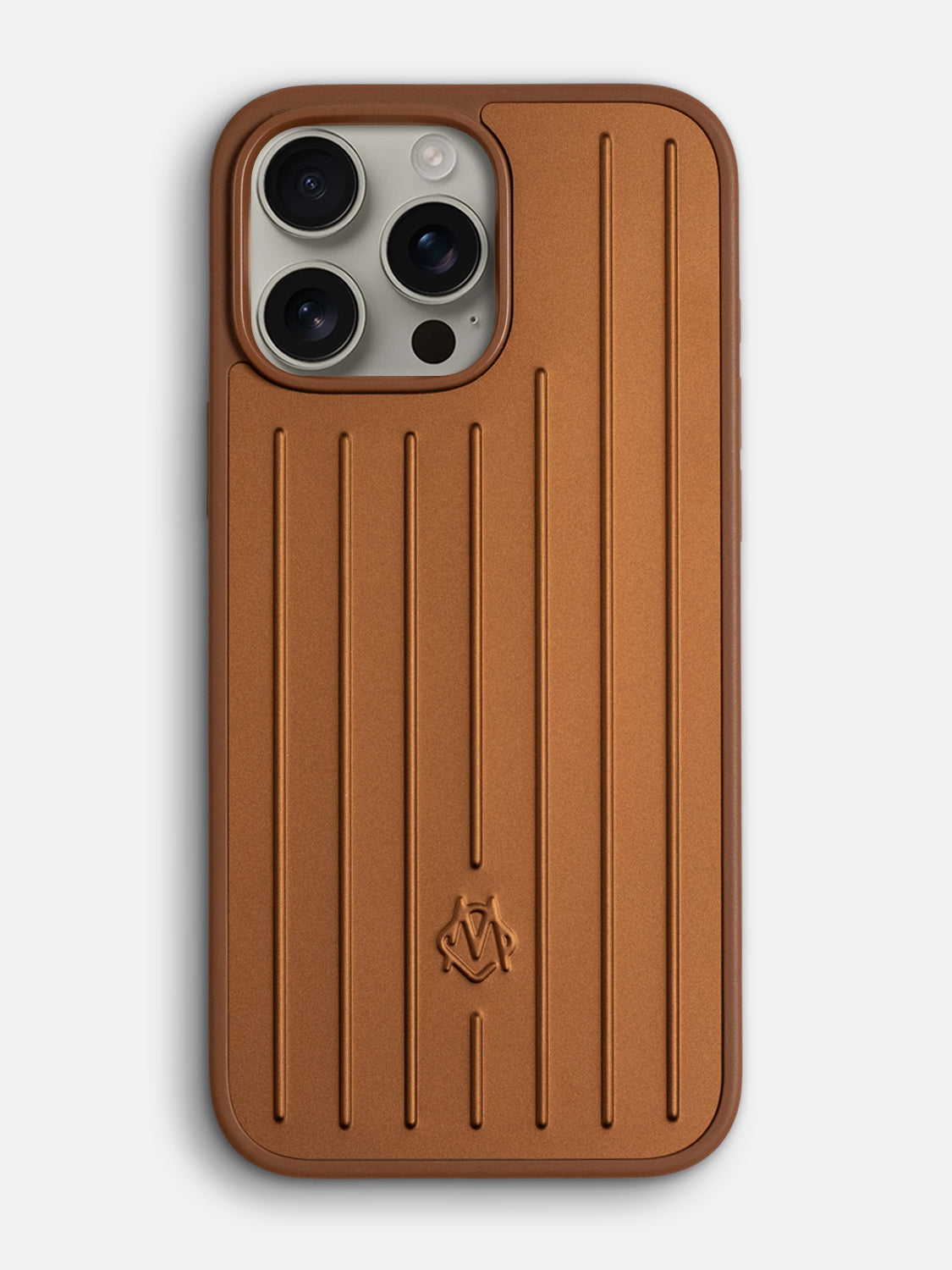 Metallic Case Travel Edition 2.0 - iPhone 16 Pro (Caramel Brown)