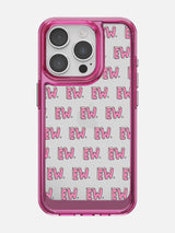 EW Clear Case - iPhone 15 Pro (Pink)