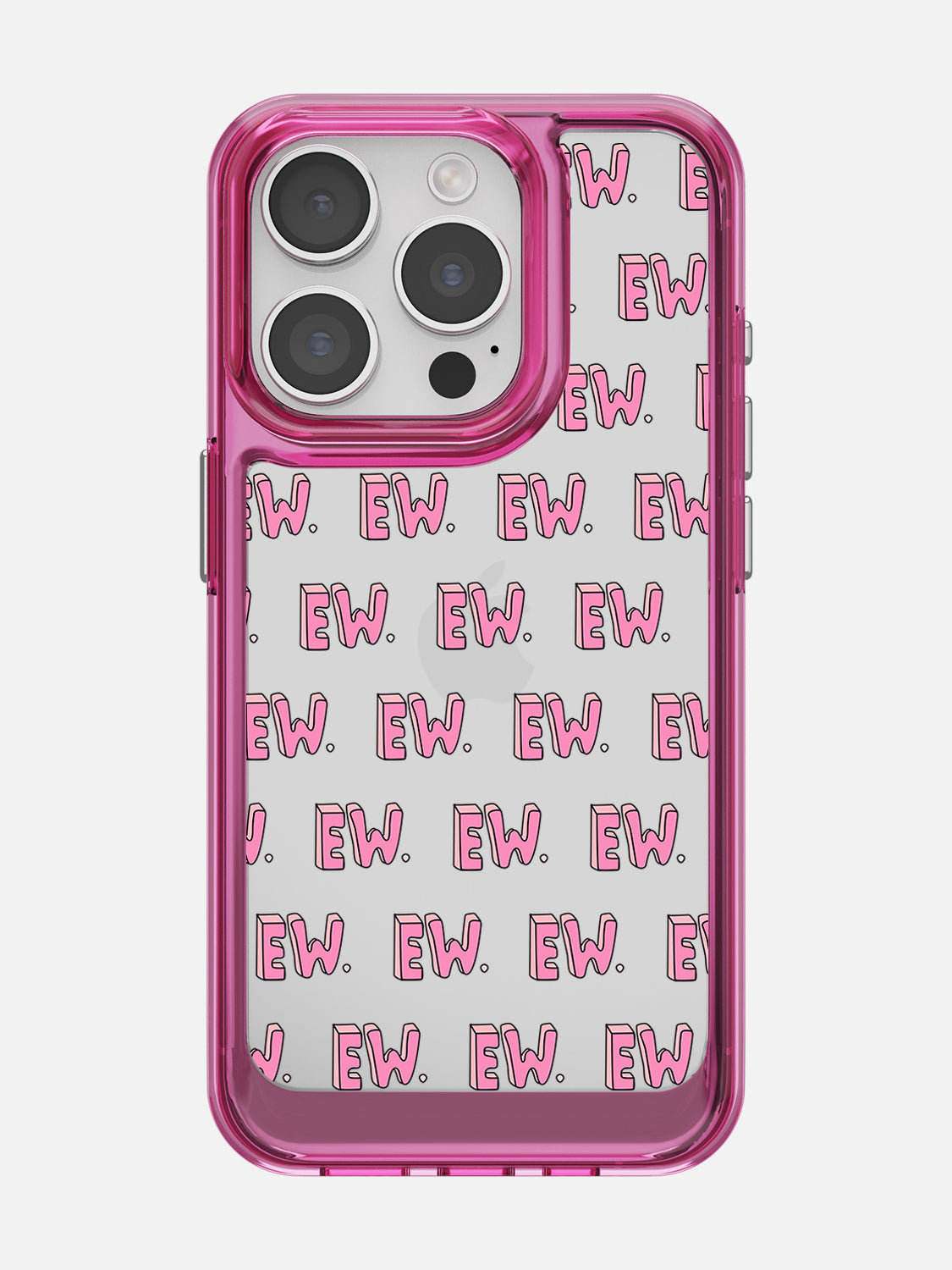 EW Clear Case - iPhone 15 Pro (Pink)