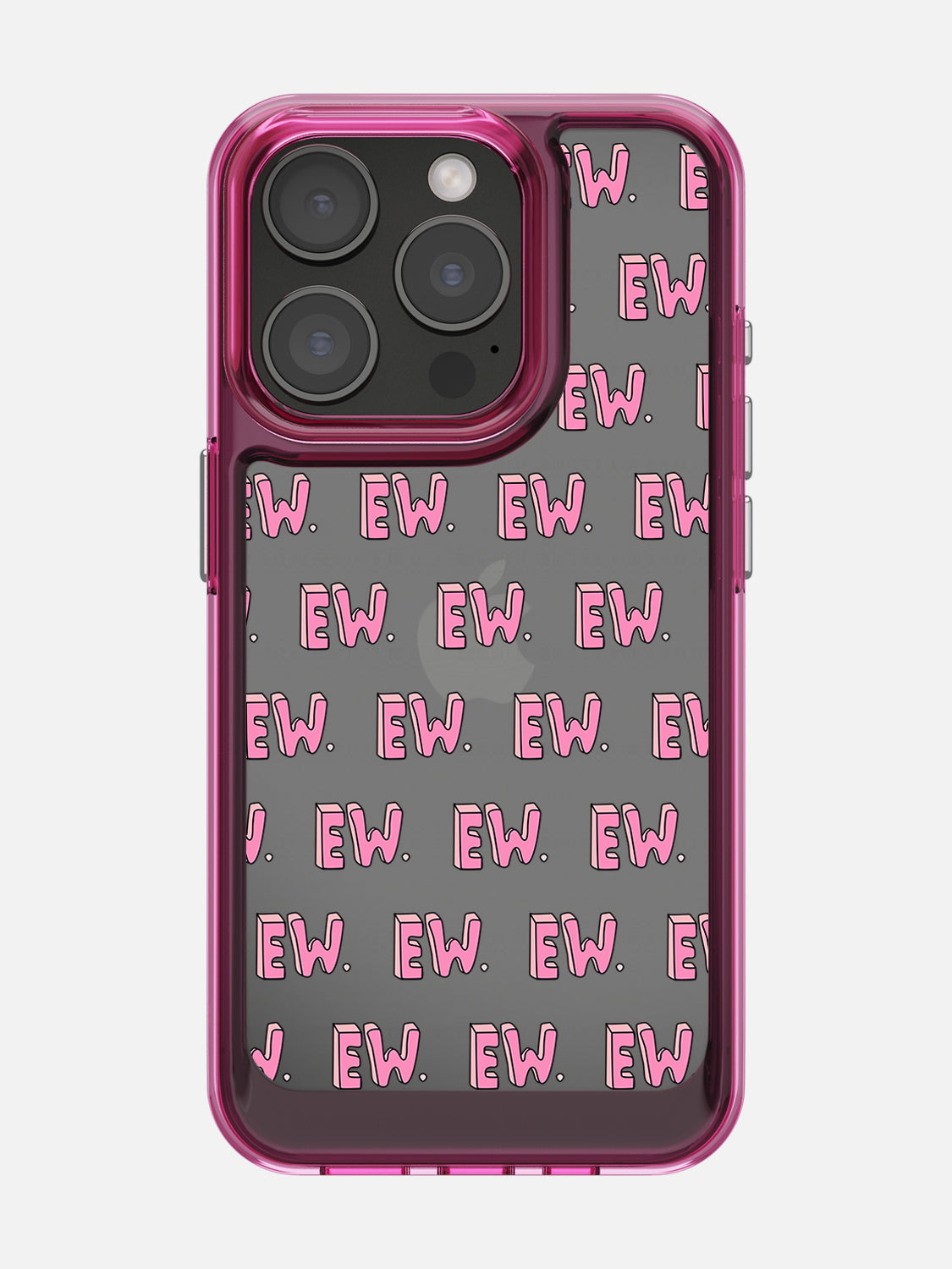 EW Clear Case - iPhone 15 Pro (Pink)