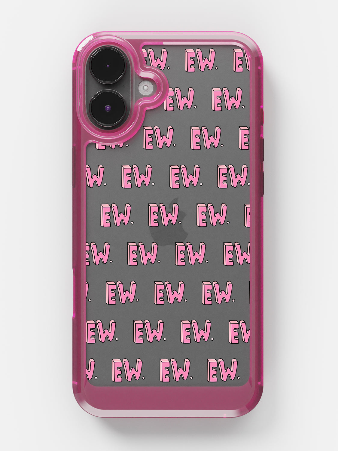 EW Clear Case - iPhone 16 Plus (Pink)