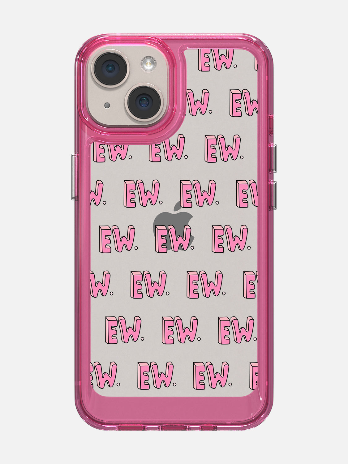 EW Clear Case - iPhone 14 (Pink)