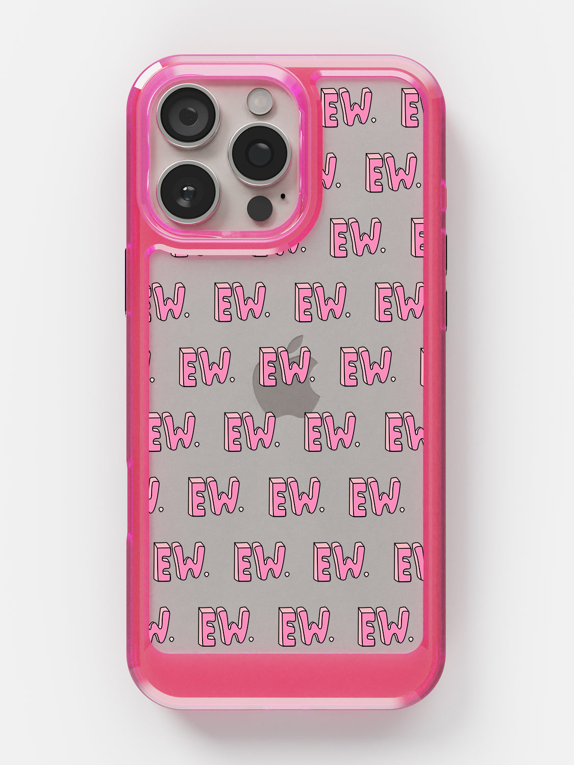 EW Clear Case - iPhone 16 Pro (Pink)