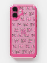EW Clear Case - iPhone 16 Plus (Pink)