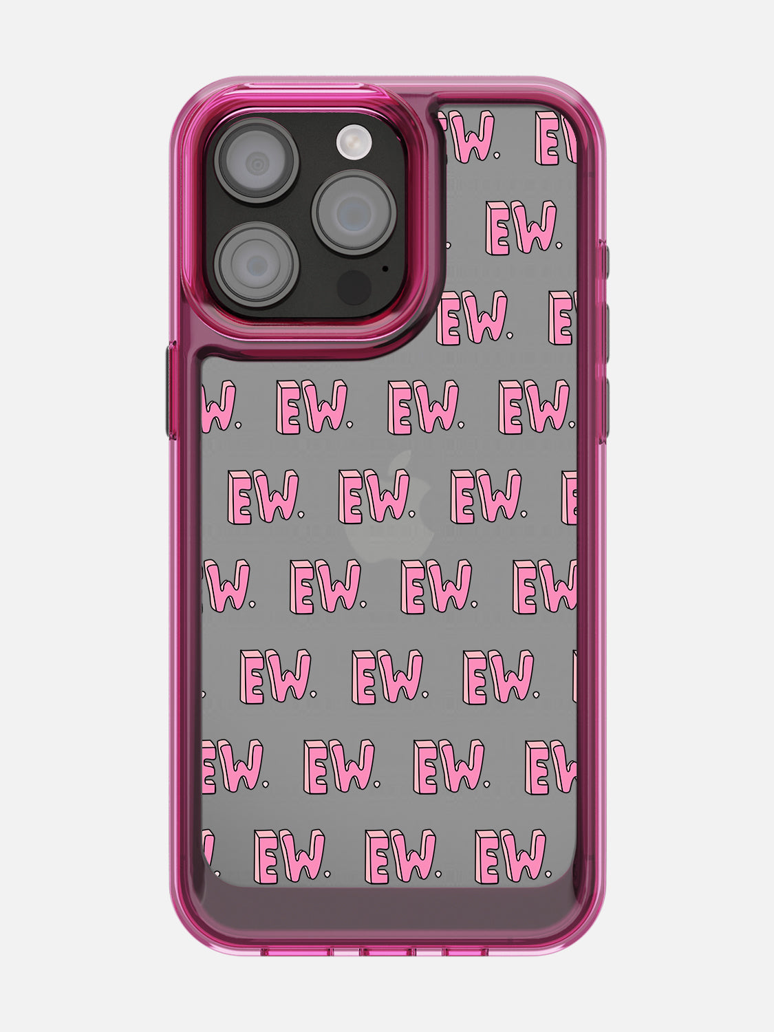 EW Clear Case - iPhone 15 Pro Max (Pink)
