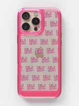 EW Clear Case - iPhone 16 Pro (Pink)