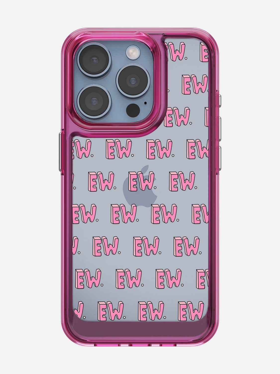 EW Clear Case - iPhone 15 Pro (Pink)