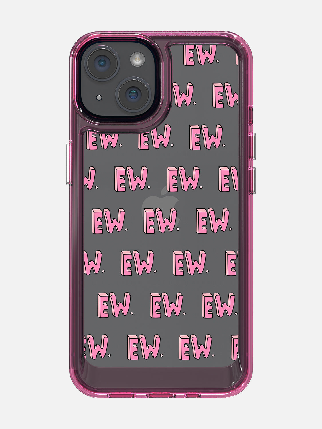 EW Clear Case - iPhone 14 (Pink)