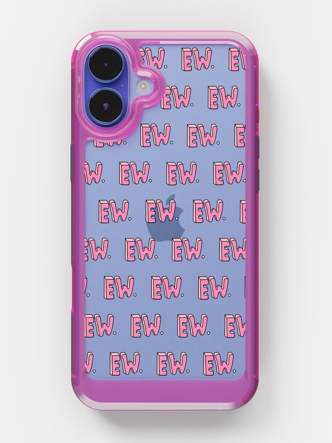 EW Clear Case - iPhone 16 Plus (Pink)
