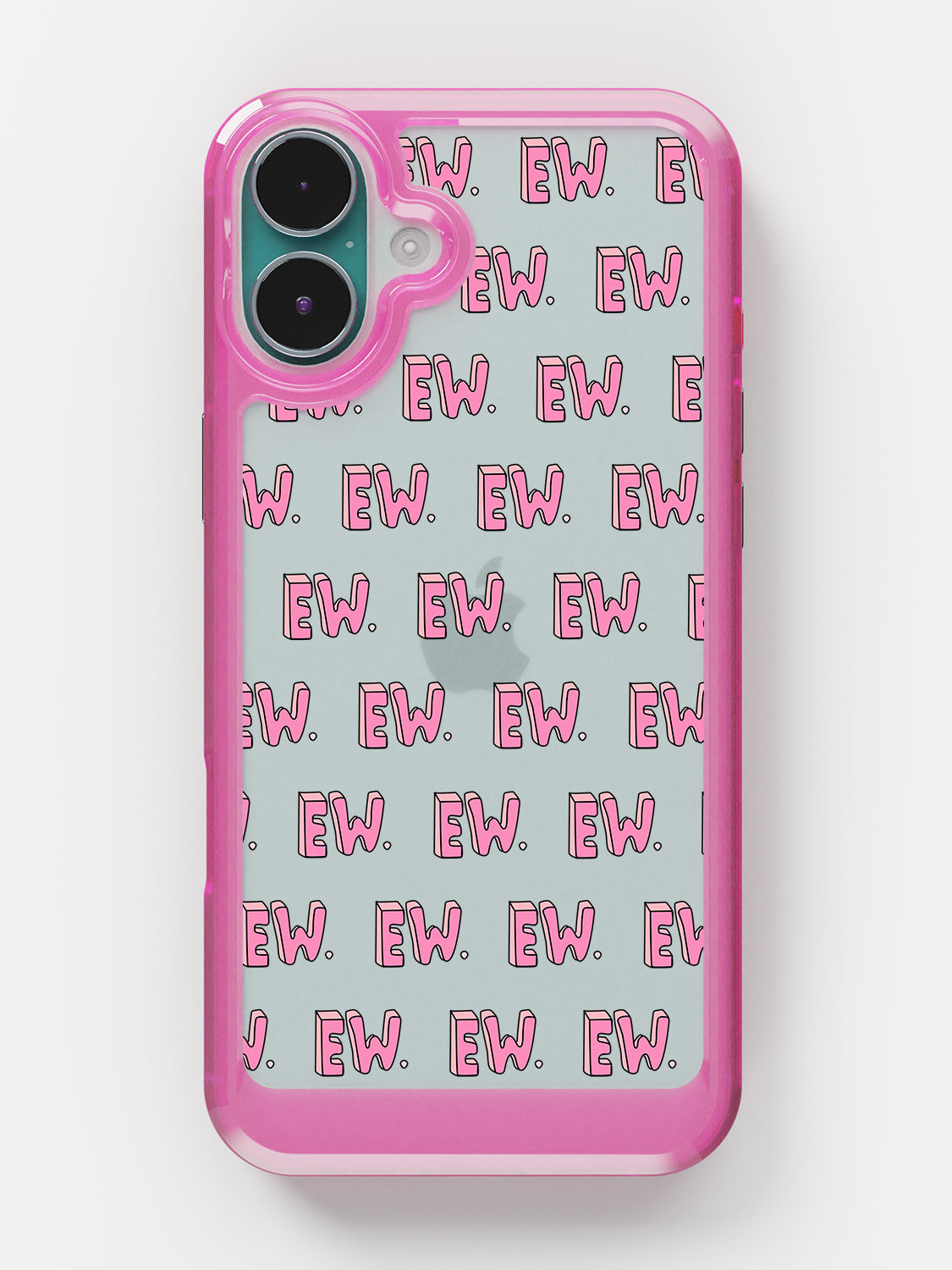 EW Clear Case - iPhone 16 Plus (Pink)