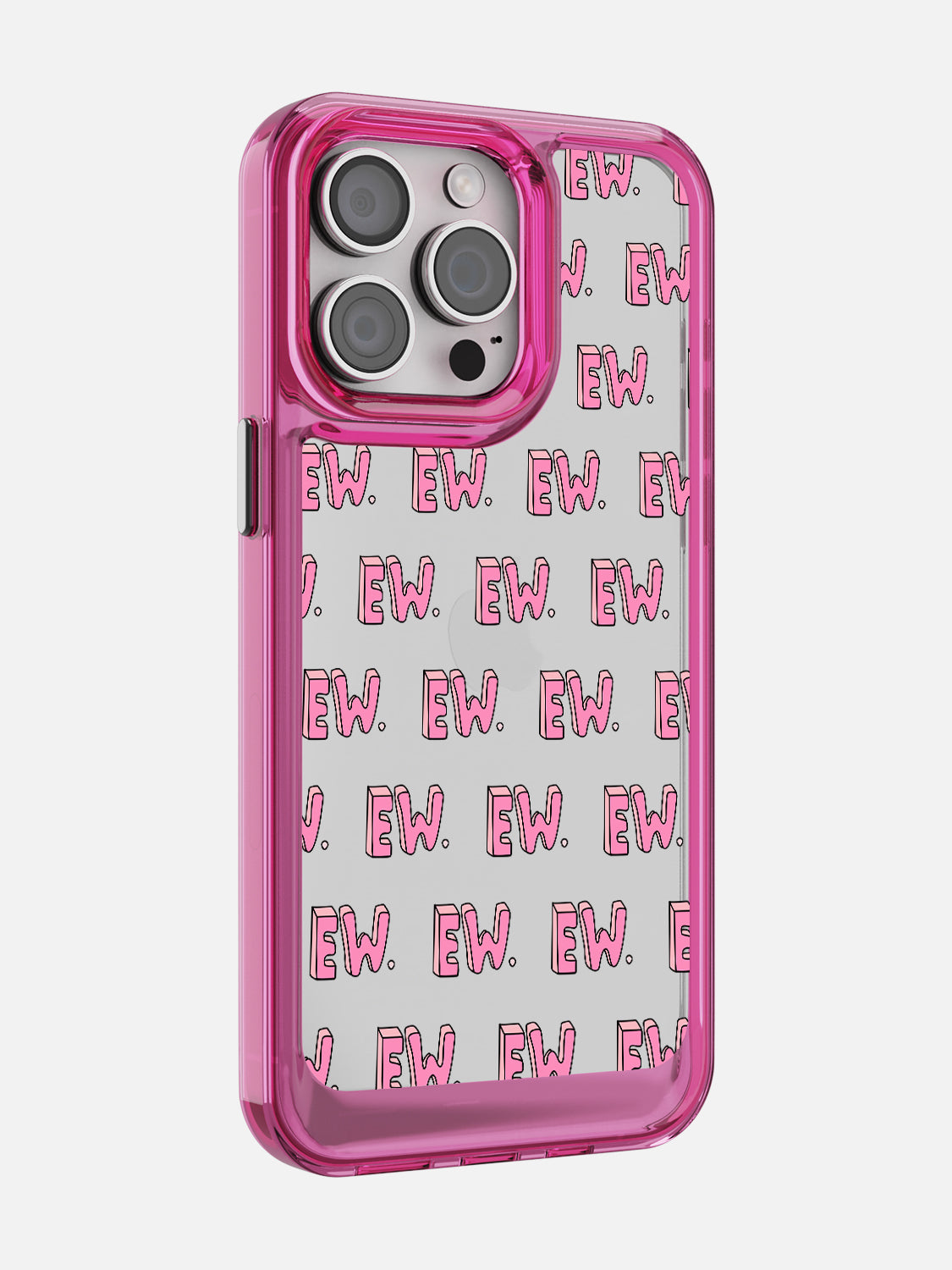 EW Clear Case - iPhone 15 Pro Max (Pink)