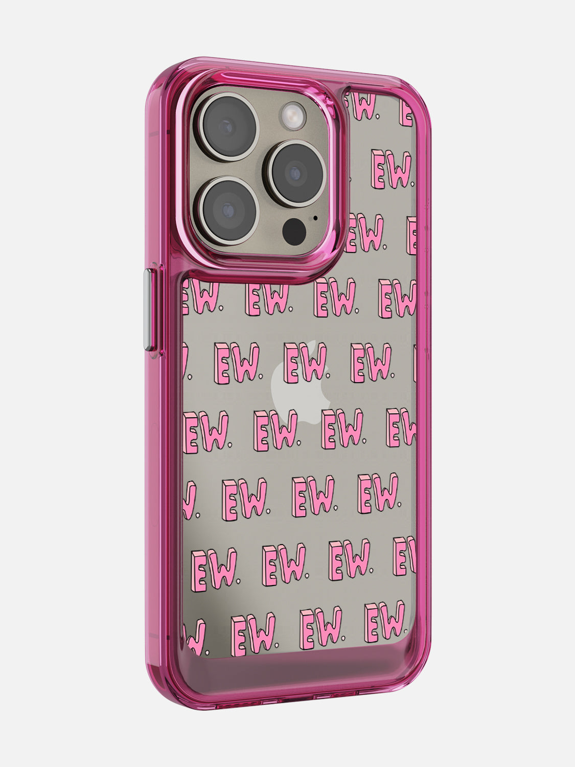 EW Clear Case - iPhone 15 Pro (Pink)