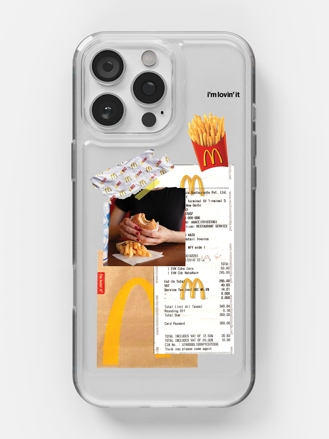 Fries & Burger Case - iPhone 16 Pro