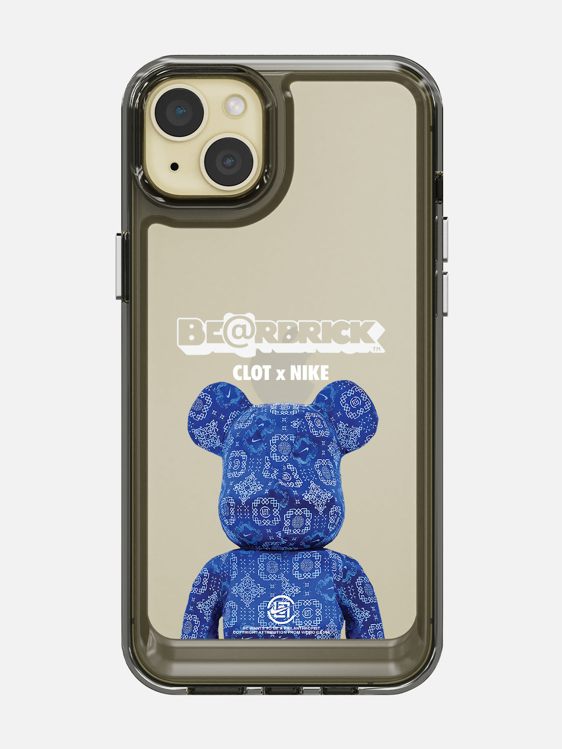 Bearbricks Case - iPhone 15 Plus (Blue)