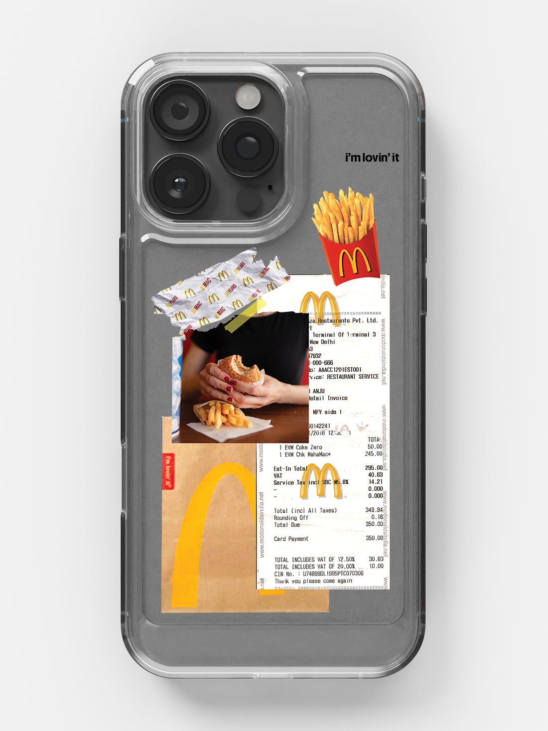 Fries & Burger Case - iPhone 16 Pro