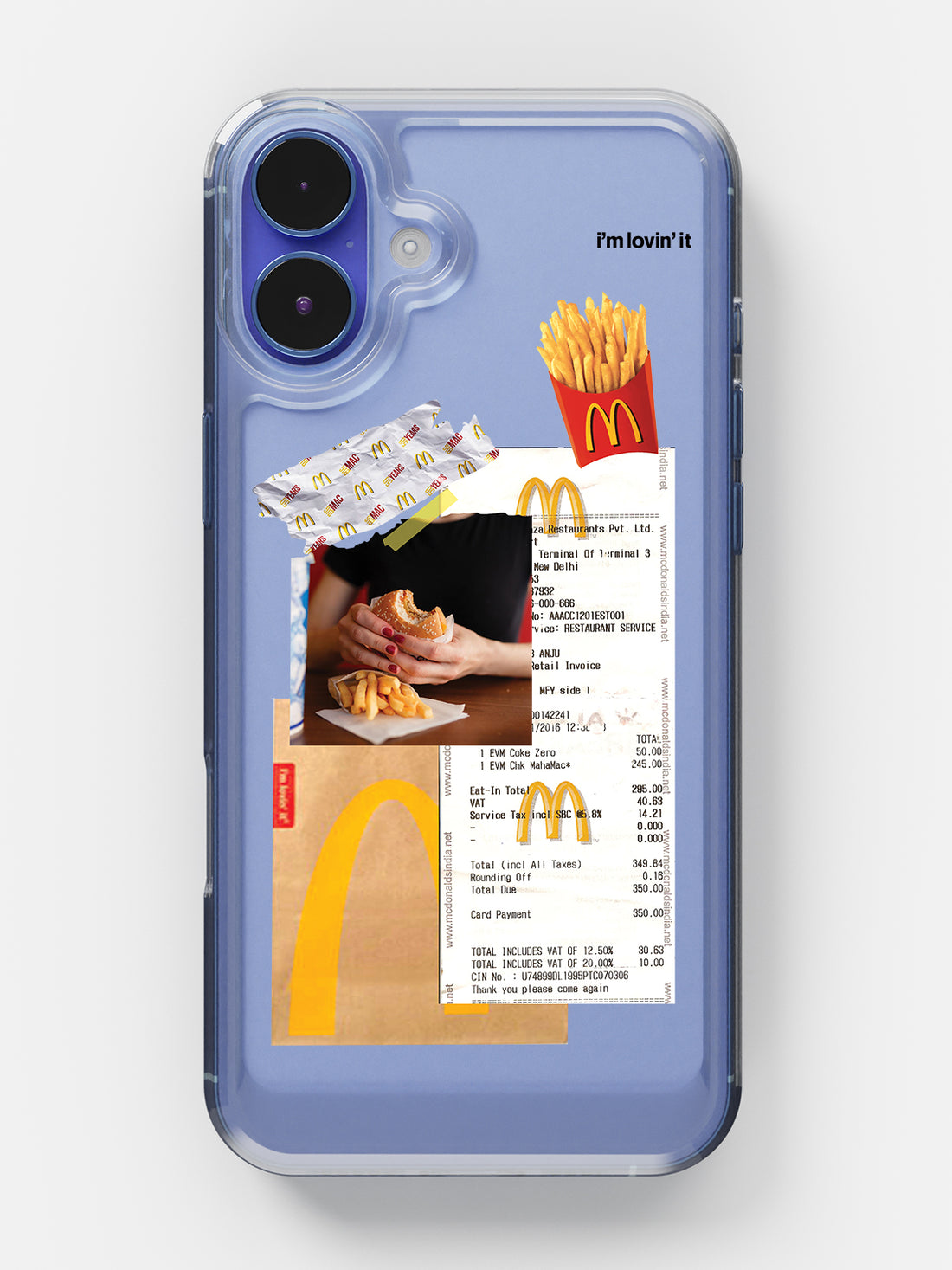 Fries & Burger Case - iPhone 16 Plus