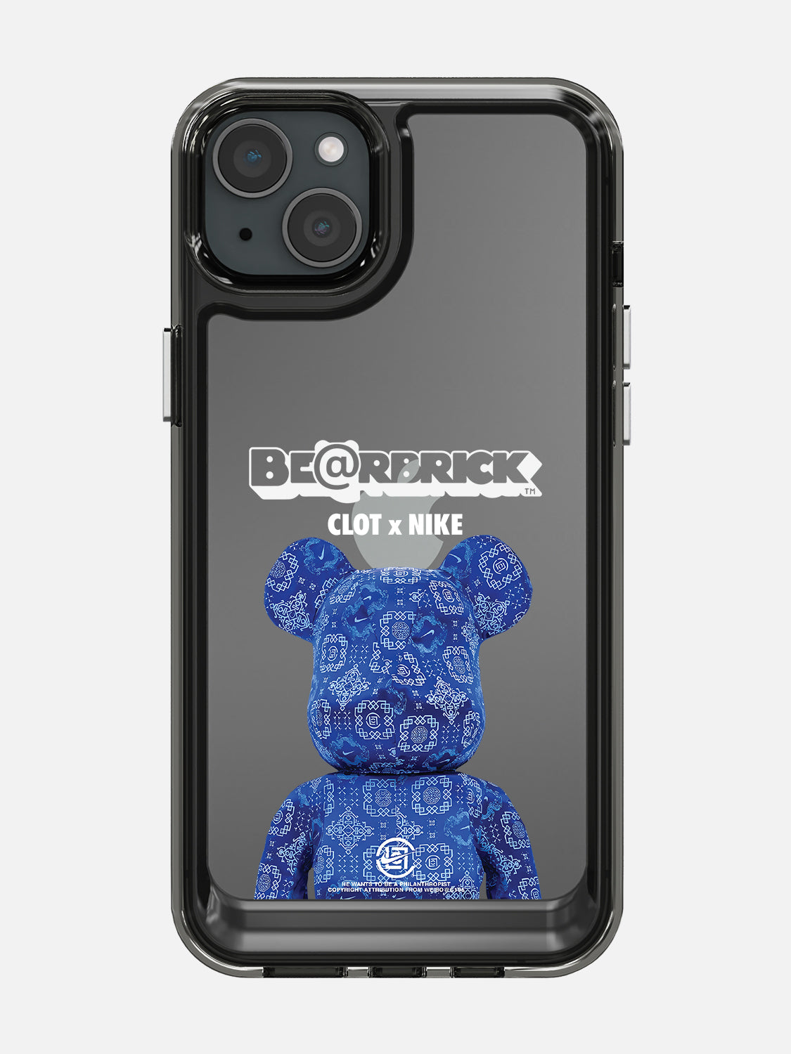 Bearbricks Case - iPhone 15 Plus (Blue)