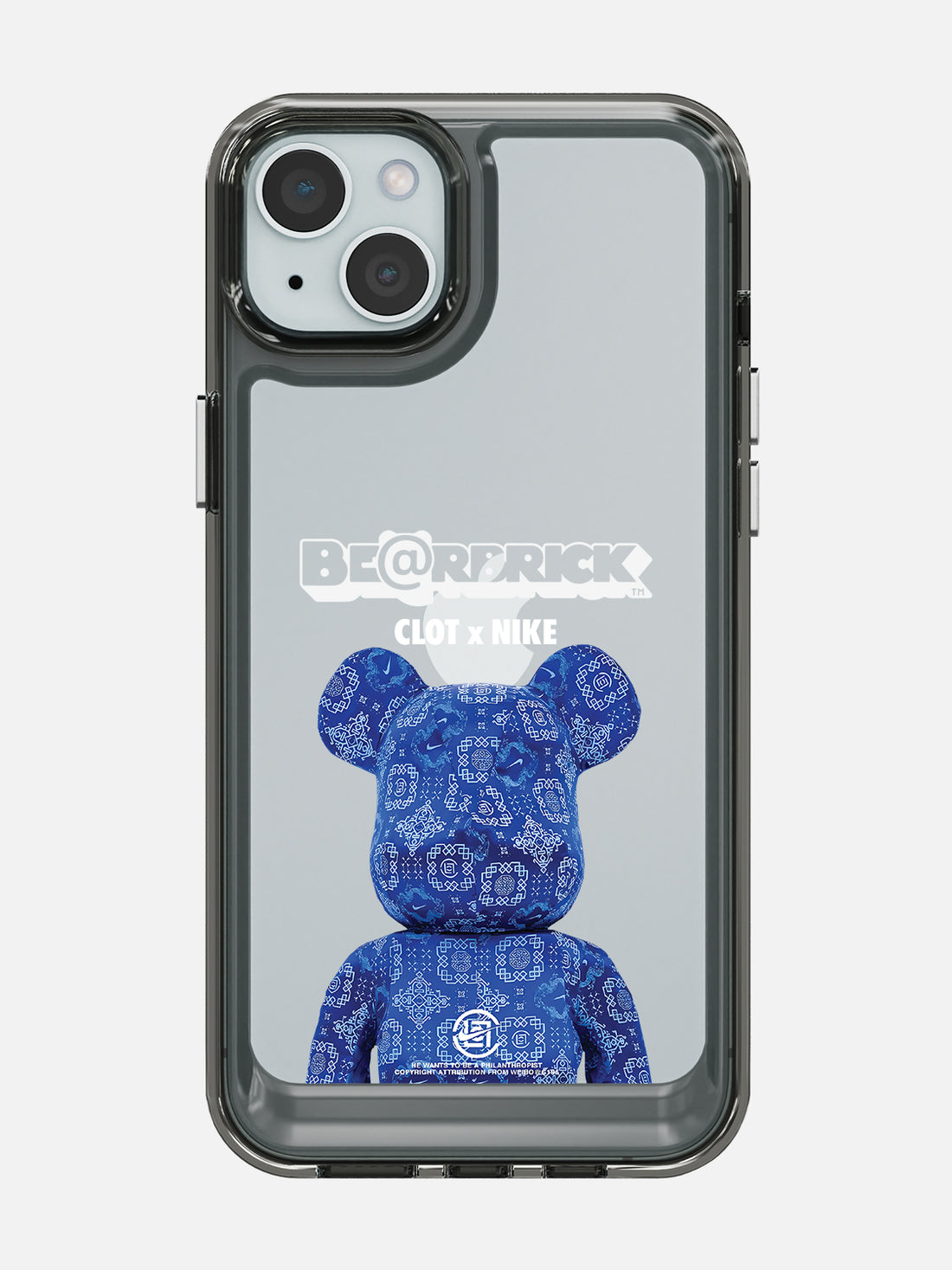 Bearbricks Case - iPhone 15 Plus (Blue)