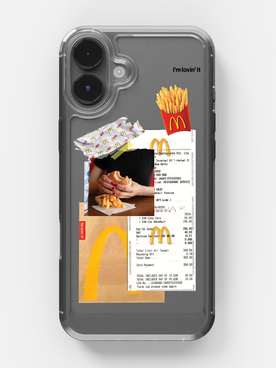 Fries & Burger Case - iPhone 16 Plus