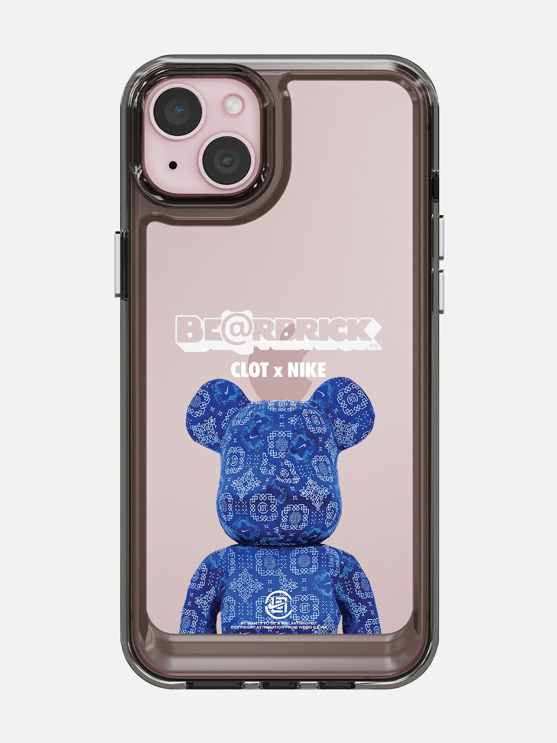 Bearbricks Case - iPhone 15 Plus (Blue)