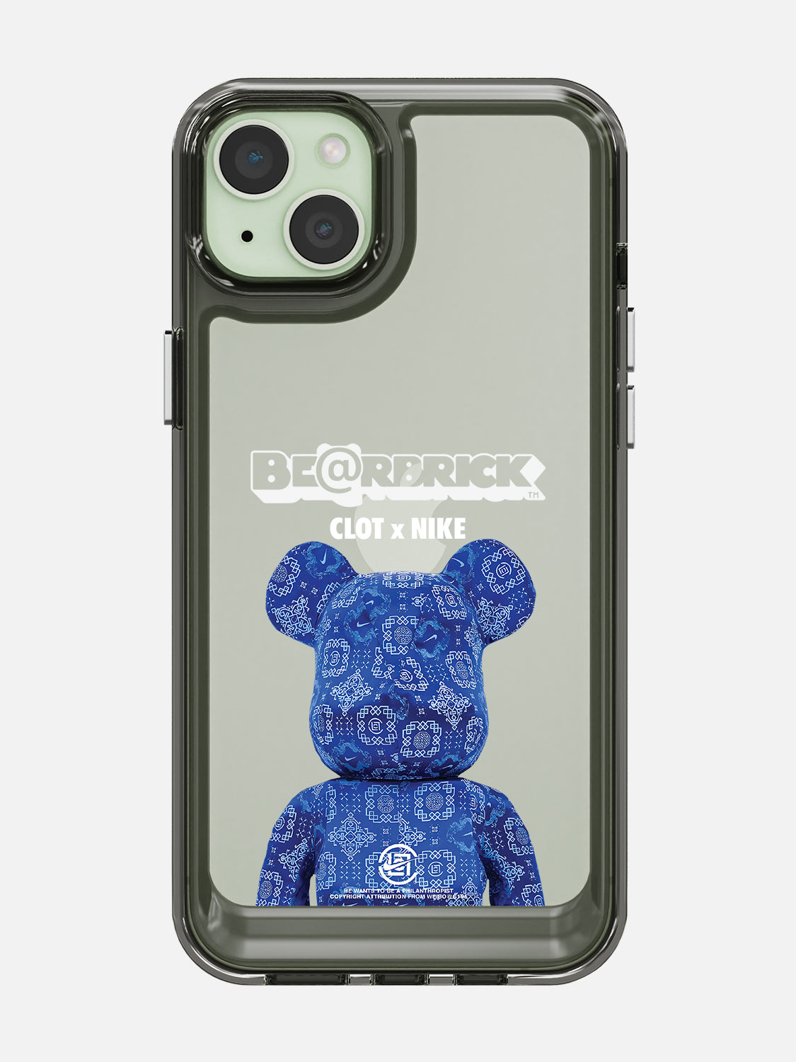 Bearbricks Case - iPhone 15 Plus (Blue)