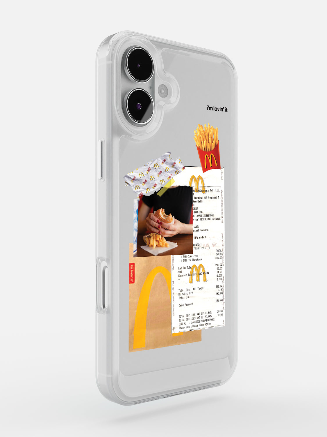 Fries & Burger Case - iPhone 16 Plus