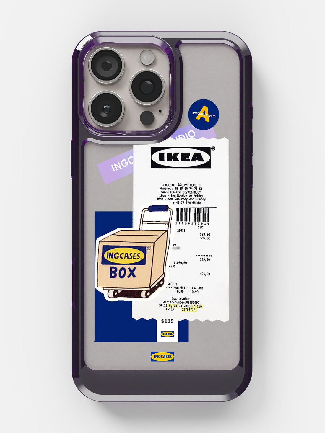 IKEA Sticker Case - iPhone 17 Pro