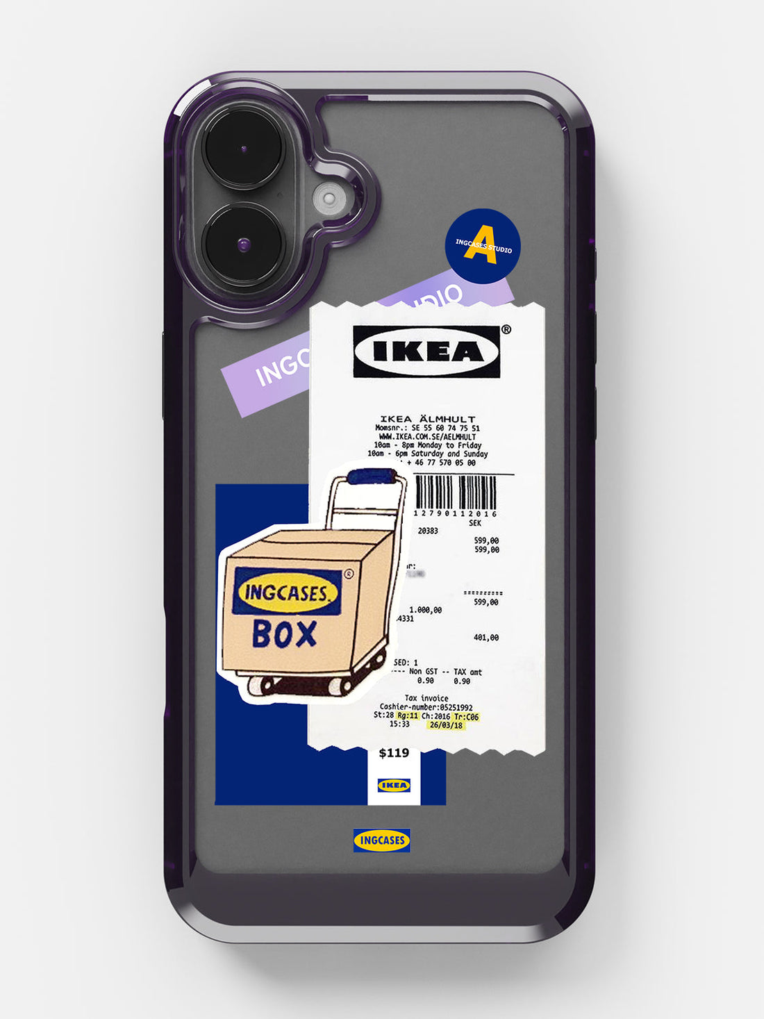 IKEA Sticker Case - iPhone 17