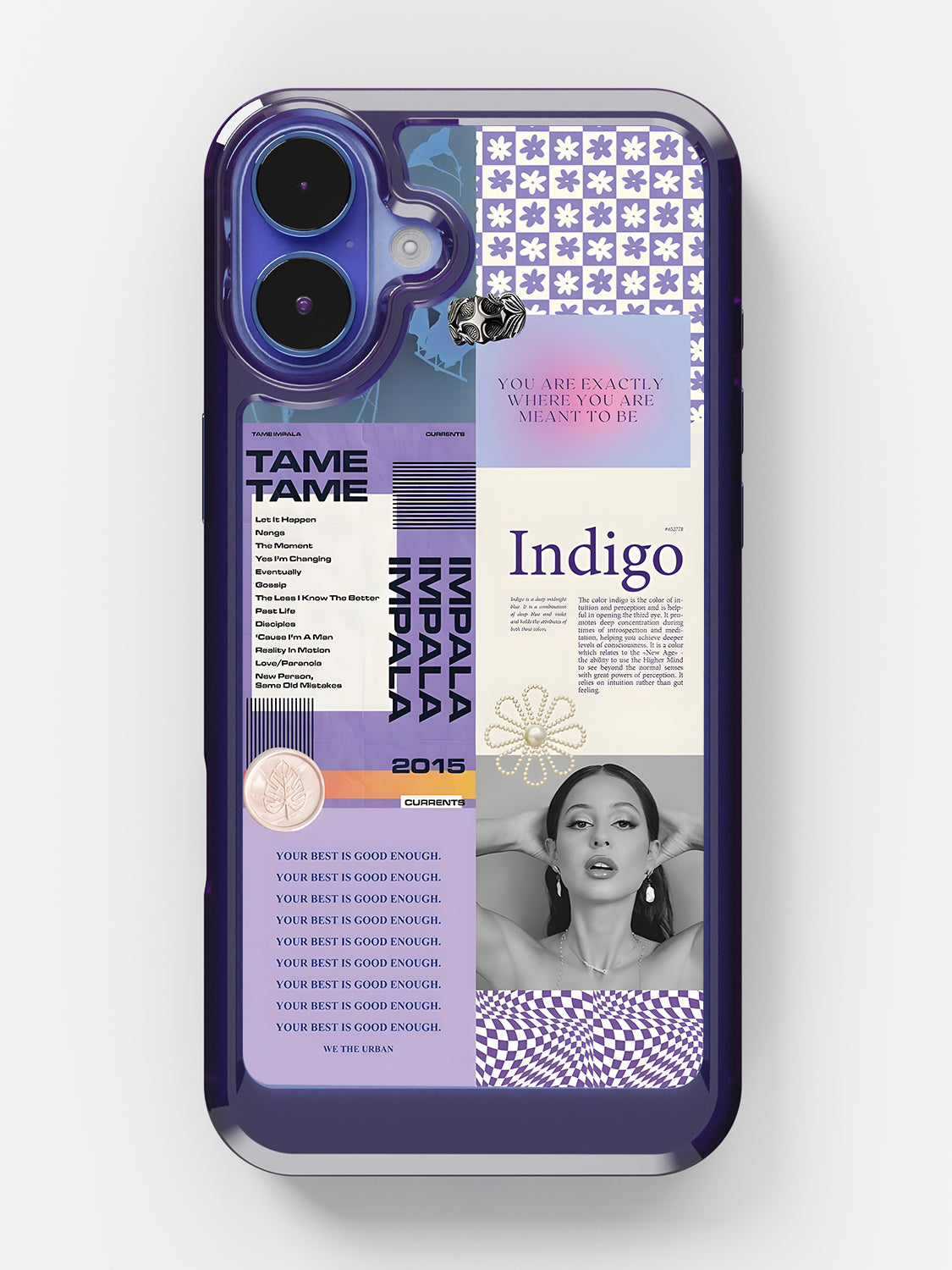 Indigo Mood Case - iPhone 16 Plus