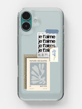 Je t'aime Case - iPhone 16