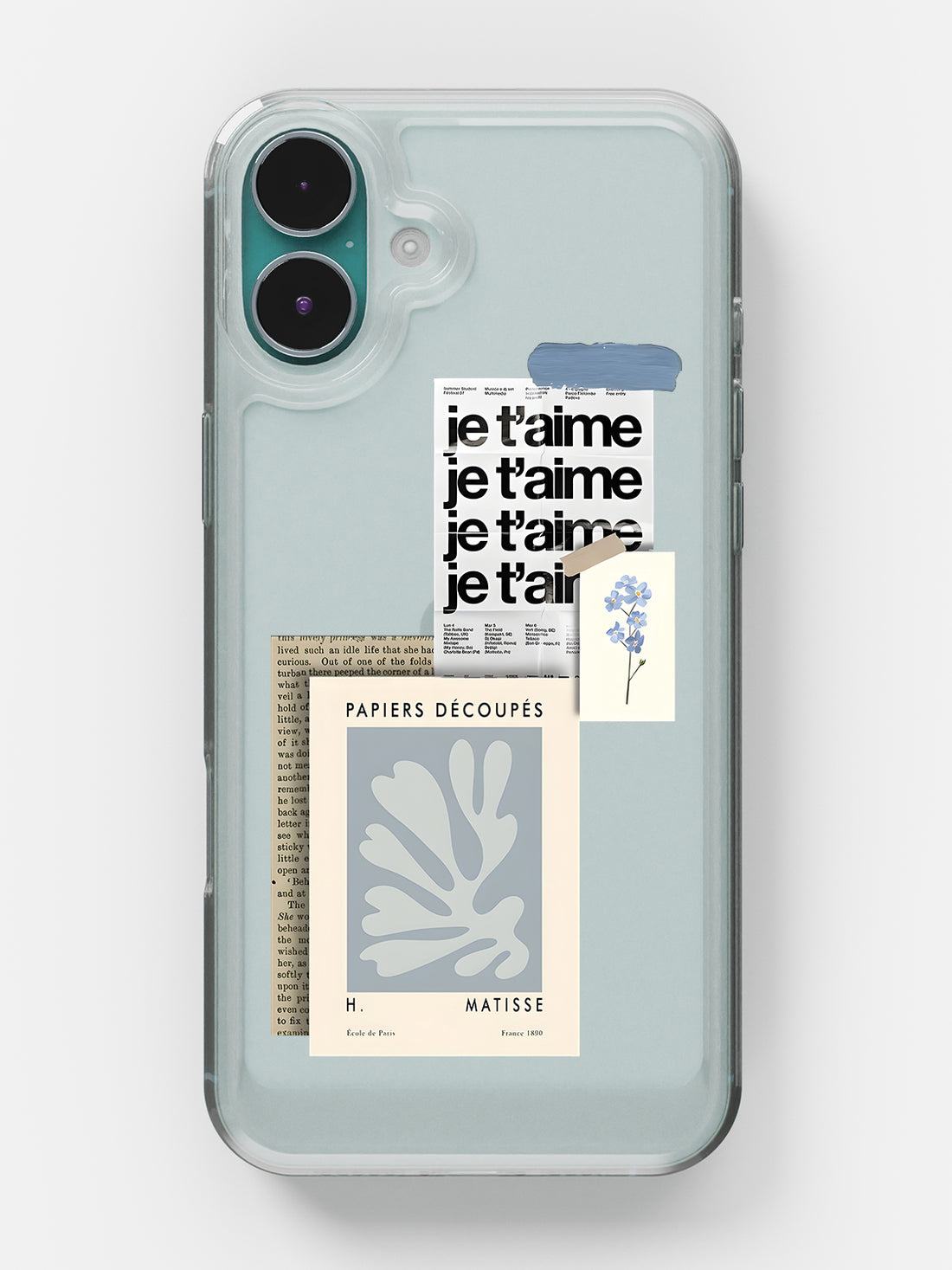 Je t'aime Case - iPhone 16 Plus