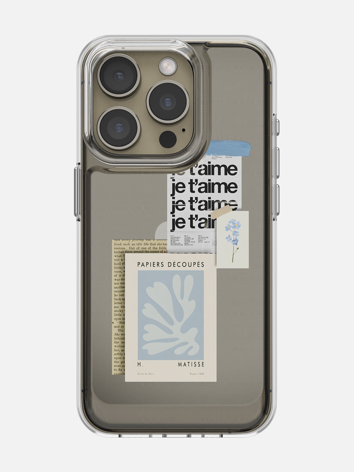 Je t'aime Case - iPhone 15 Pro