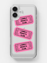 Lonely Hearts Club Clear Case - iPhone 16 Plus