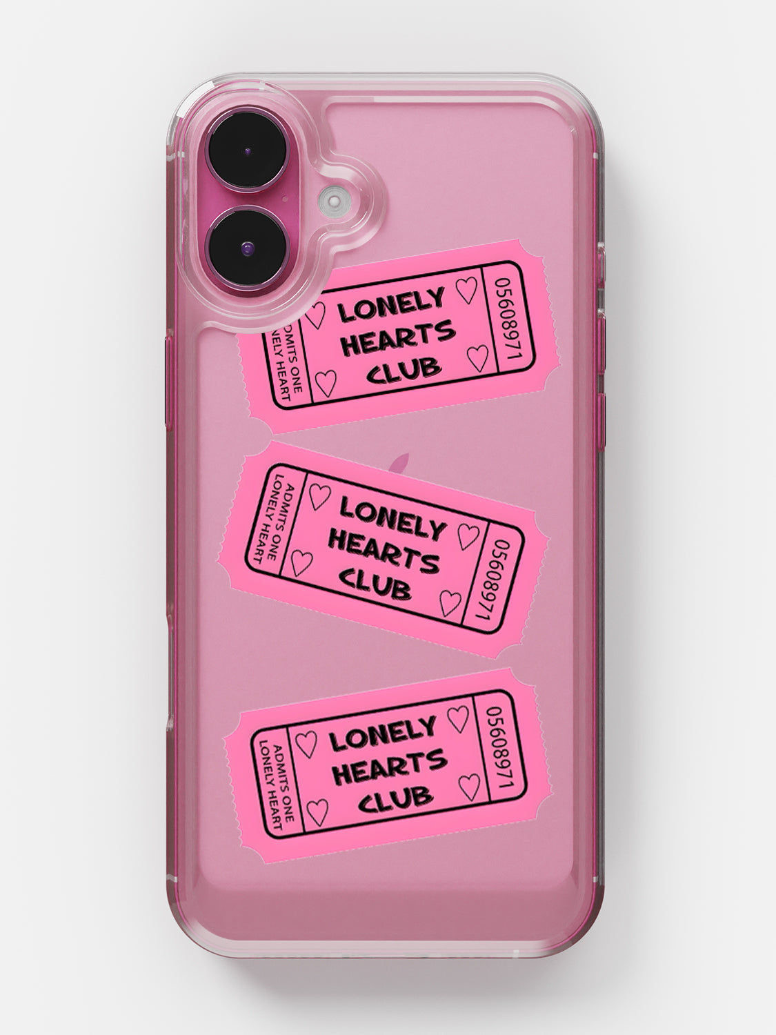 Lonely Hearts Club Clear Case - iPhone 16 Plus