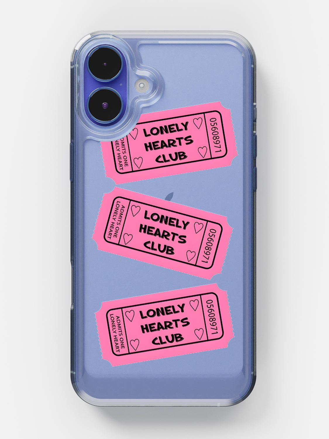 Lonely Hearts Club Clear Case - iPhone 16 Plus
