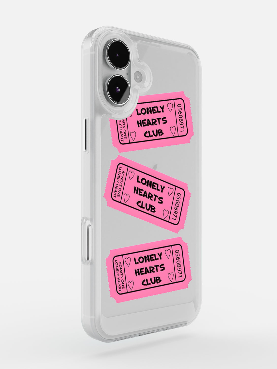 Lonely Hearts Club Clear Case - iPhone 16 Plus