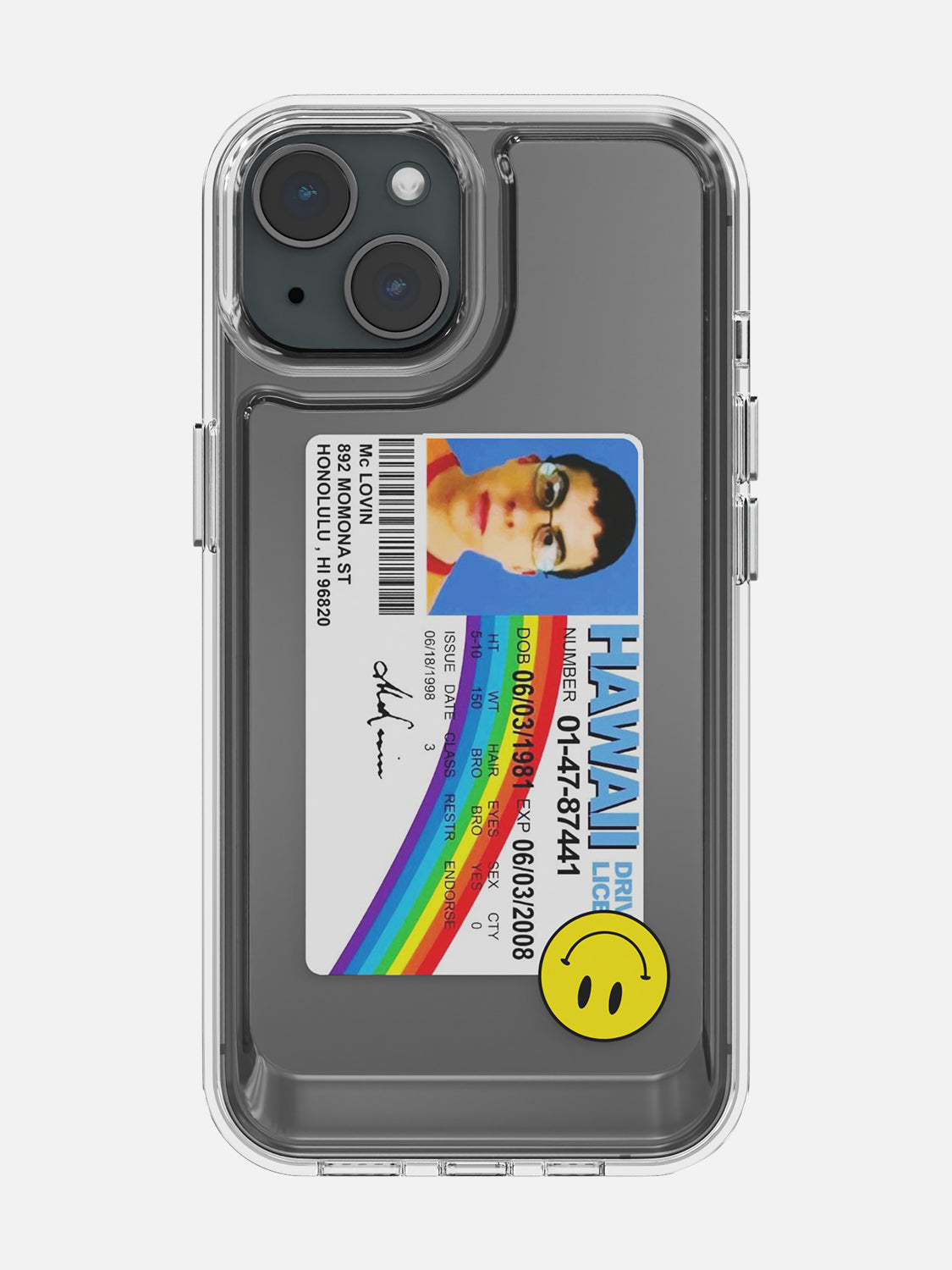 McLovin Clear Case - iPhone 15