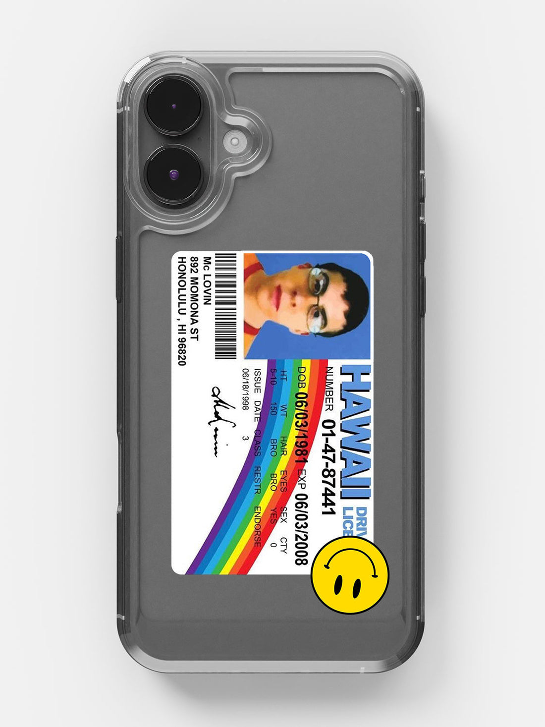 McLovin Clear Case - iPhone 17