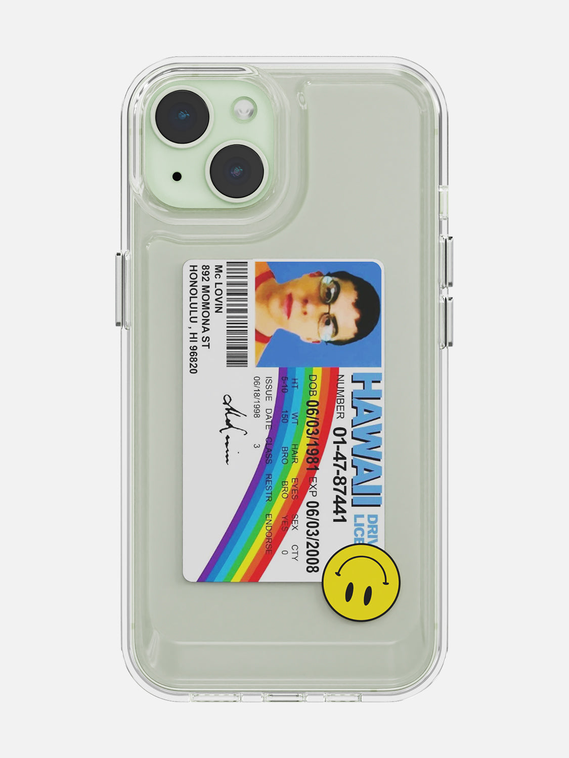 McLovin Clear Case - iPhone 15