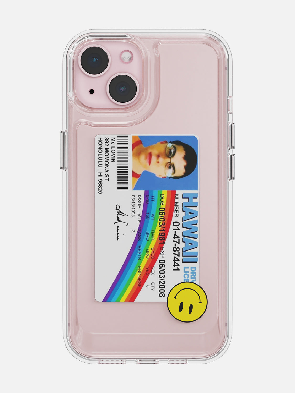 McLovin Clear Case - iPhone 15