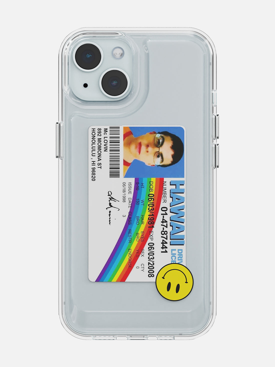 McLovin Clear Case - iPhone 15