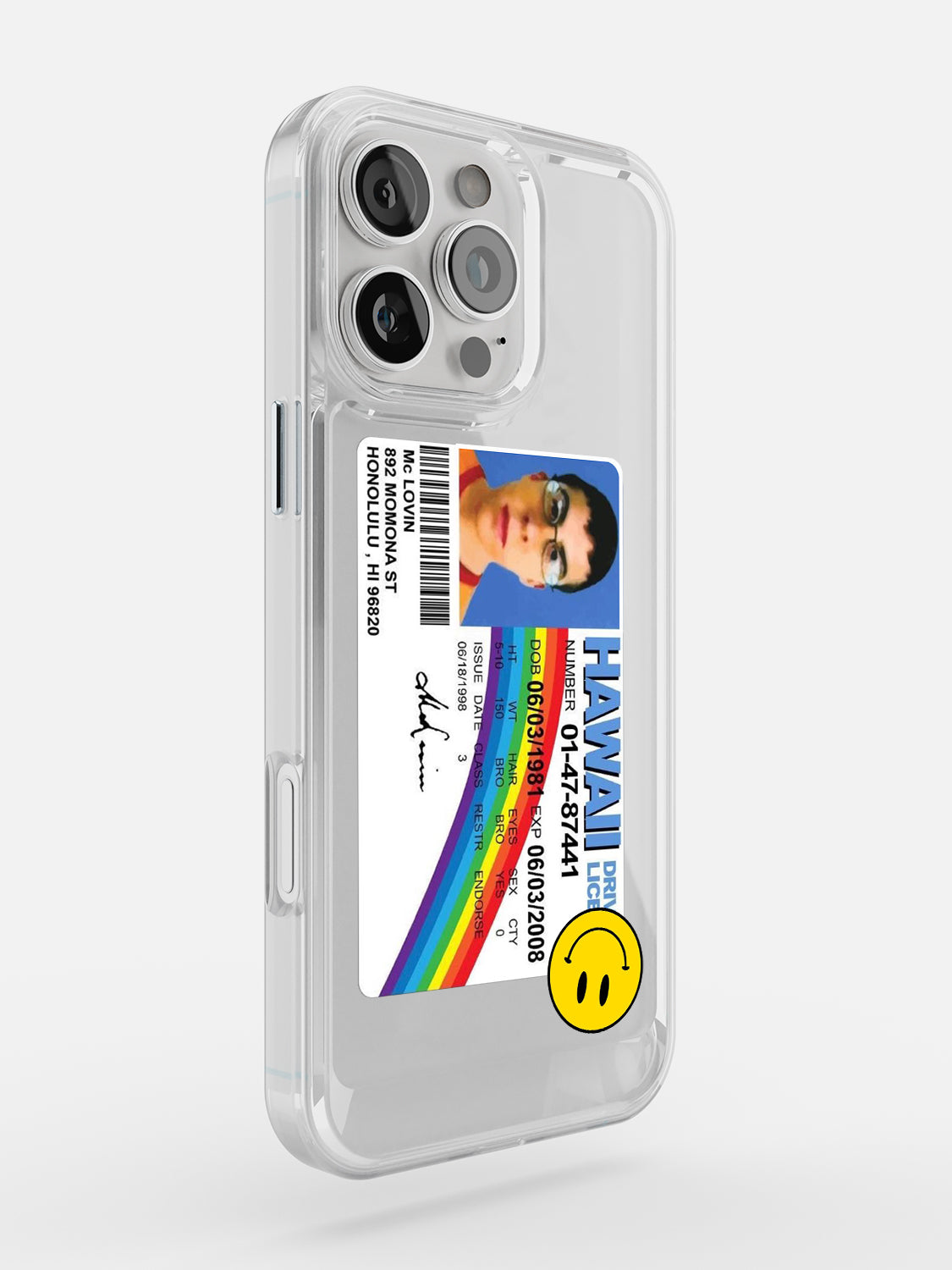 McLovin Clear Case - iPhone 16 Pro Max