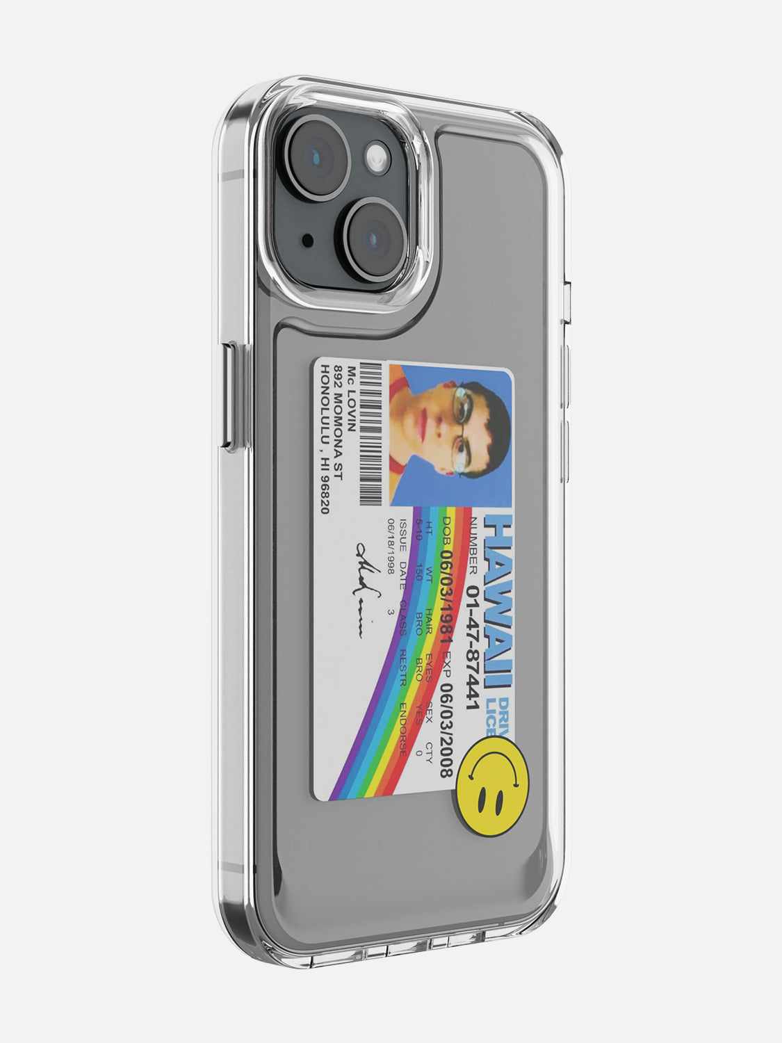 McLovin Clear Case - iPhone 15