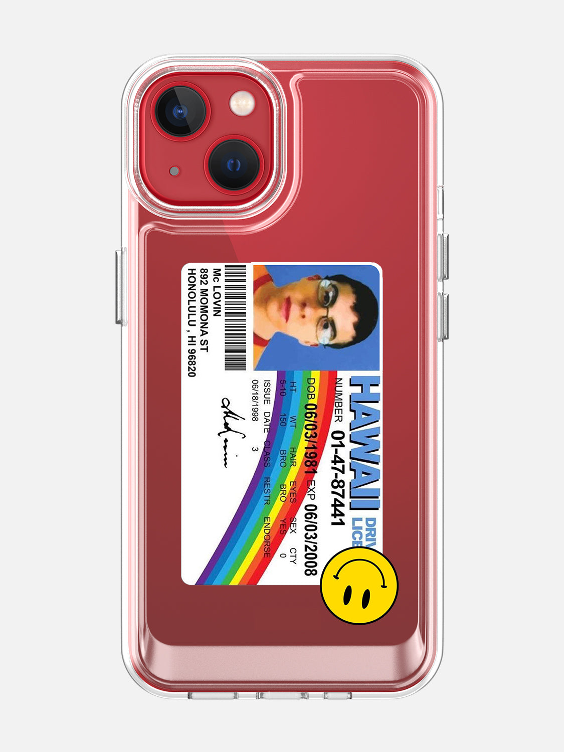 McLovin Clear Case - iPhone 13